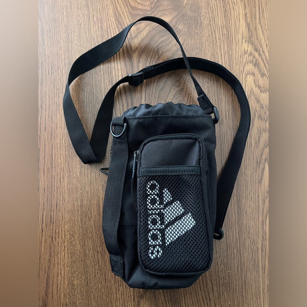 Adidas water bottle sling - like new
